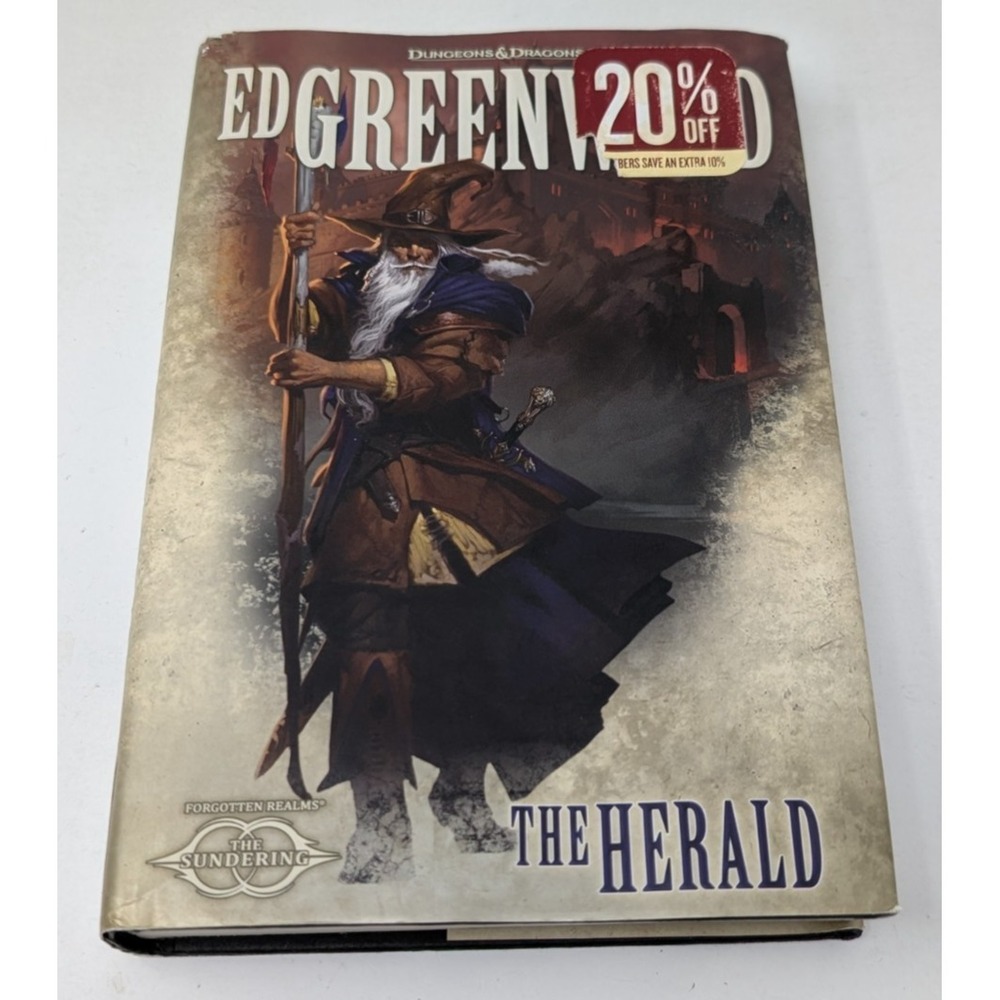 The Herald by Ed Greenwood (1st‎ Edition/First Print, Hardcover, Sundering)